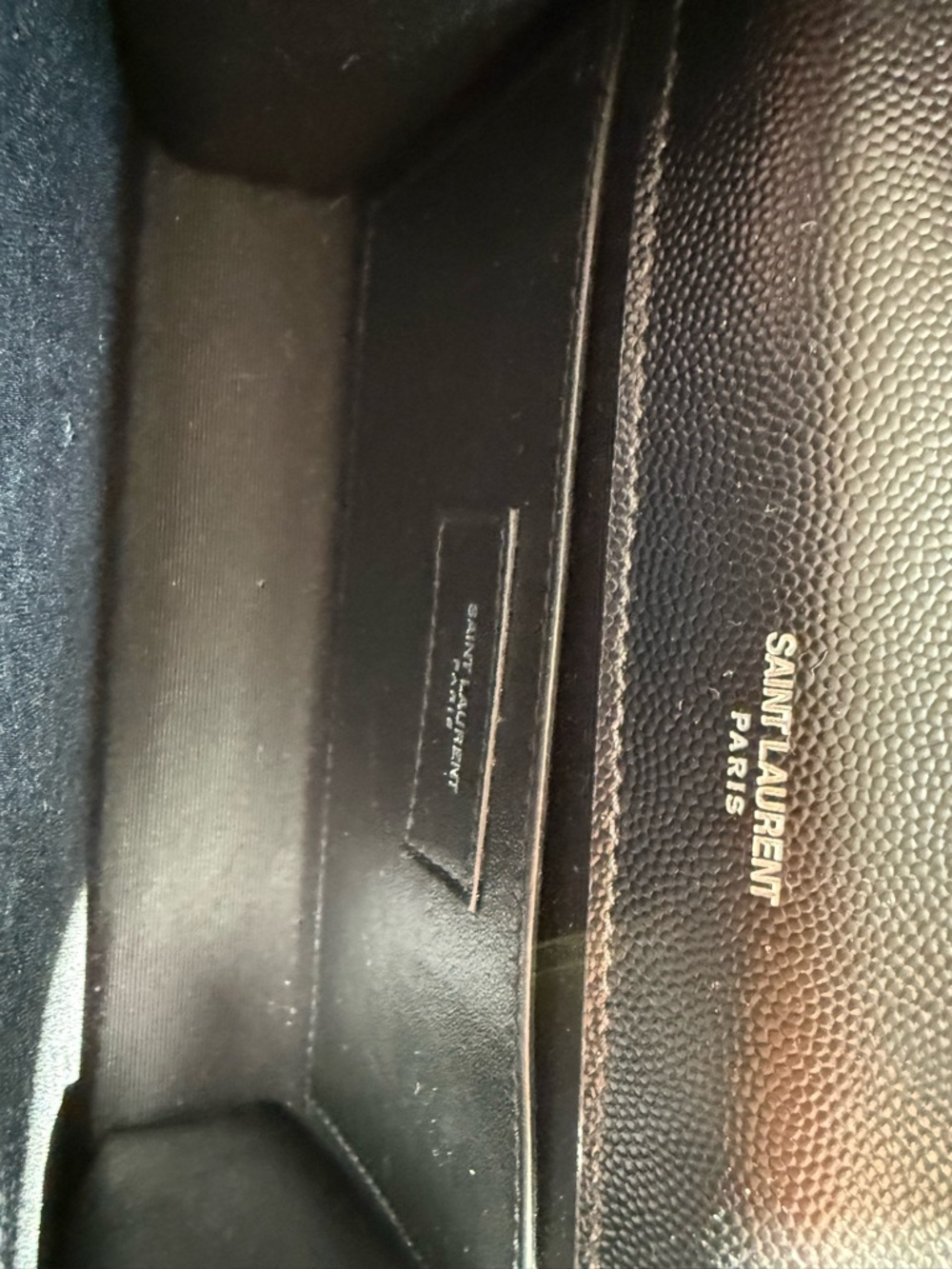 Saint Laurent Kate Black Leather YSL Chain Crossbody Bag - Picture 8 of 13
